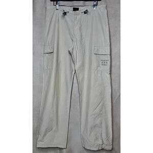 Tommy Jeans Tommy Girl Beige Cargo Pants • Size L